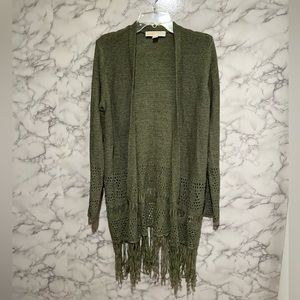 Michael Kors Cardigan Safari Green
